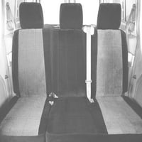 Caltend prednji prekrivači velur sjedala za 1995. - Toyota Tacoma - TY114-08RR svijetlo sivi premier