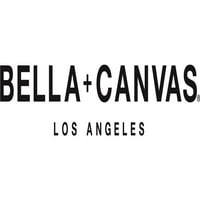 Bella-Canvas C Uniziralo od poli pamučne ruke pulover dukserice - tamno siva Heather, ekstra male