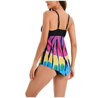 Dame kupaće kupaće odjeća za plažu odjeća mi & meč razdvaja Halter Beach Multicolor 3xl