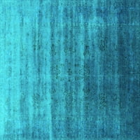 Ahgly Company Zatvoreni kvadrat Perzijski tirkizni plavi boemski prostirke, 7 'kvadrat