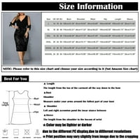 Žene Ljetna haljina Ženska modna veličina MINUS-mitrine velike veličine haljina s rukavima