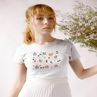 Artshine Sweet poslastice II majica - jabby malpas dizajni, ženski X-veliki