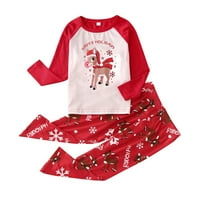 StormDoing za spavanje djece Print Boys 'pidžama organski pamučni božićni pidžami toddler