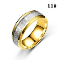 Mnjin svileni uzorak legura umetnuli su ženski prsten popularni prsten jednostavan modni nakit f