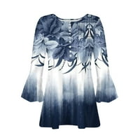 Dyegold Dressy Bluze za žene Ženske žene Ženske vrhove Dugi vrtovi za žene Jesen odijelo Prevelike labave