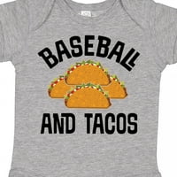Inktastični bejzbol i tacos meksička hrana noćni poklon dječaka za bebe ili dječja djevojaka