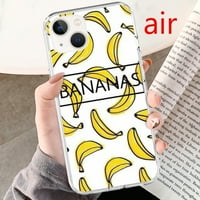 Cvjetni bananas uzorak meka ultra tanka telefonska futrola za iPhone 13PRO 13PRO MA 12PRO 12PRO MA PRO MA XS XR 6S PLUS