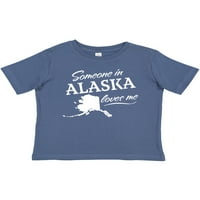 Inktastičan nekoga u Aljasci voli me poklon baby boy ili majica za bebe