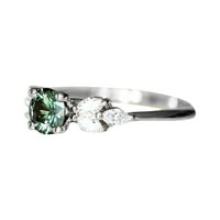 Cuoff prsten cirkon modni dijamantni vjenčani angažman nakit prsten srebrna 10