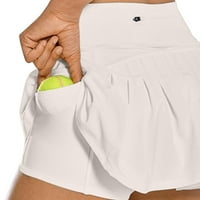 Wesrecia Ljetne haljine za žene Ženske kratke hlače Modne teniske hlače Fold Sportski trčanje Golf Plus Veličina Skrit