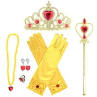 Phenas princeza prerušiti se dodatna oprema za djevojčice Nakit Pribor sa krunom ogrlice na narukvice