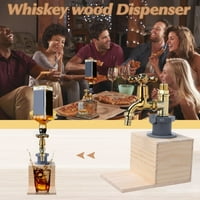 Dainzusy Alati oprema za dispenzer Dispenser Dispenser Wood za P Wood alkoholna pića Kuhinja, blagovaonica