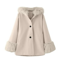 Haljina za djevojke Dječja djevojaka Zimska vjetrootrna kaput jakna Dječja topla kapuljača odjeća jakna