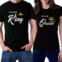 Par Classic Graphic Tee Moda King & Queen Odjeća za muškarce Žene
