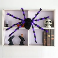 Kayannuo zazor ukidanju za uklanjanje ukrasa Skull Big Spider Plush Spider ukras