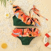 B91XZ Tankini Girl kupaći kostim za kupaći kostimi kupaći kostimi kupaći baby ruffles odijelo Djevojke