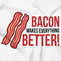 Bacon čini sve što boljih foodie muške grafičke majice majice ties brisco brendovi s
