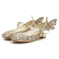 Woobling Kids Mary Jane Comfort haljina cipele čarobna traka princezovna cipela casual pumpe pumpe okrugle