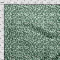 Onuone rayon zelene tkanine cvjetni prekrivajući zalihe ispisa šivaće tkanine od dvorišta širokog VK