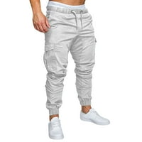 Penskeiy Cargo Hlače za muškarce Cleariance Mens Fashion Joggers Sportske hlače - Pamučne hlače Dukseri