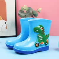 Eczipvz Toddler Cipele za djecu Slatka crtani film Mid Tube Rain Boots Fashion Vanjske male kišne čizme