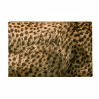 Leopard pero dizajn prizemna mat non kliznim katom tepih za prostir kupaonice