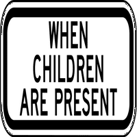 Sigurnosti prometa i skladišta - kada su prisutna djeca (aluminijumski znak plaketa Ulično odobreno 0. Debljina
