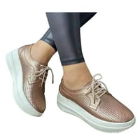DMQupv tenisice uloge Ženske platforme Mrežne dame Ženske modne cipele Ženske čizme za tenisice za žene