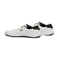 Daeful Muške tenisice prozračne trke za obuću cipele Fitness hodanje cipele Udobne čipke Up modne tenisice muškarci okrugli nožni prst bijeli crni 8