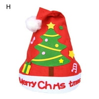 Sunsunrise 1Set HandicRafts božićne kape Žičane boje Djeca prijateljska DIY Novogodišnja ukras božićnog