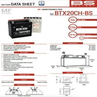 Baterija BTX20CH-BS baterija