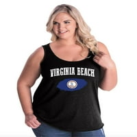 Normalno je dosadno - Ženski Plus Veličinski rezervoar, do veličine - Virginia Beach