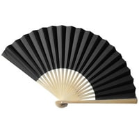 Ventilatori kineski stil ručni ventilator bambuo papir preklopni ventilatorski zabava Vjenčani dekor