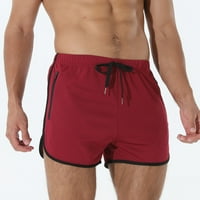 Muške kratke hlače muške casual pantalone Jednobojna Trend Omladina Ljetna muška dukseri Fitness Trkeći