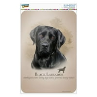 Crna laboratorija Labrador pasmina pas Dom Poslovni uredski znak