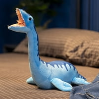 Realistični plesiosaurus dinosaur pliša igračka - Lifelike 16 Plavi dinosaur Tyrannosaurus Punjene životinje Plushie, figurice Dinosauru punjene igračke meke, poklone kolekcionarski za djecu