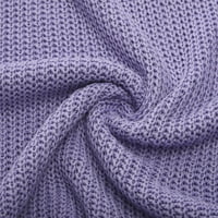 Symoid Weens pulover džempere - V-izrez Drop pulover Plint kratkih rukava, puni ležerne duksere, za