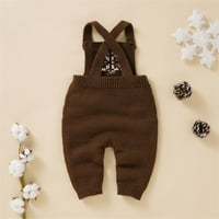 Baby Knit Ramper Pamuk Boy bez rukava snijeg snijeg džemper odjeću bebe kombinezon odijela