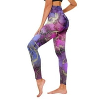 Rovga joga pantalone za žene Aktivno odjeća TUMMIJA TUMMIJE Plijen gamaše mršave hlače za jogu trčeći