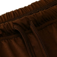 Muškarci Ležerne prilike Ležerne prilike Labave pantalone Velike veličine Nacionalnost Hlače hlače smeđe