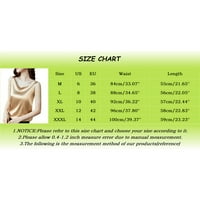 Žene Ležerne prilike V izrez Nivo od tiskane prsluk pulover Tunter Tink top za žene Brown 14