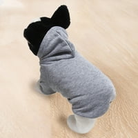 Taize Fashion Solid Color topli štenad duksevi za pse džemper s dukserom za kućne ljubimce