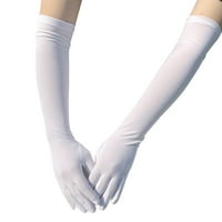 Anvazise duge rukavice Čvrsta boja super mekana velika elastična za kožu otporna na kožu ukrasno mlijeko