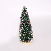 Leke Mini božićni ukrasi malog borove stablo za modele Xmas Diy Dekoracija