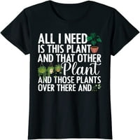 Smiješna postrojenje za baštovanske majice za baštovne majice biljke Vrtlar, žene vrhovi