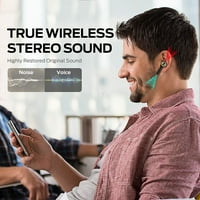 Monster Clarity Plus AirLinks Bežični uši sa dvostrukim mikrofonima za uklanjanje buke za Clear Call