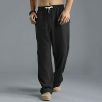 Muške modne pantalone Laneni stil labave ležerne prilike na otvorenom Ljeto SOLISTERS