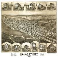 Mahanoy City Pennsylvania - Fowler by Fowler