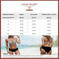 Chase Secret Žene potisne dva bamatska kupaći kostim kupaći kostim