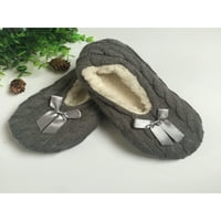 Crocowalk ženski muški papuči zimi zimi toplo protiv klizanja unutarnje cipele za obuću čarapa